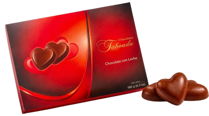 Caja Rosada Corazones